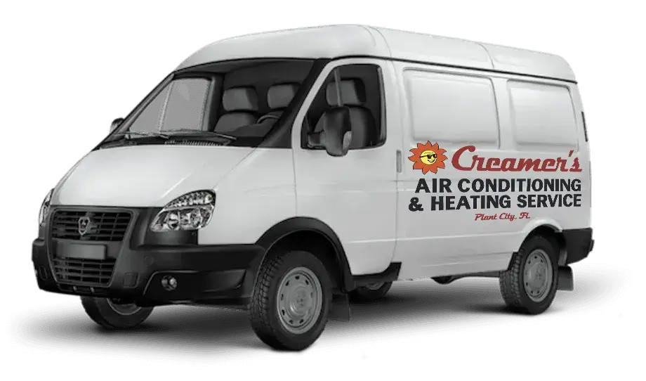 Creamer Air Conditioning & Heating Service van